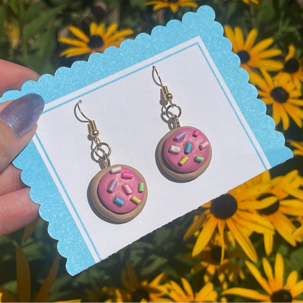 Sugar Cookie Earrings!!